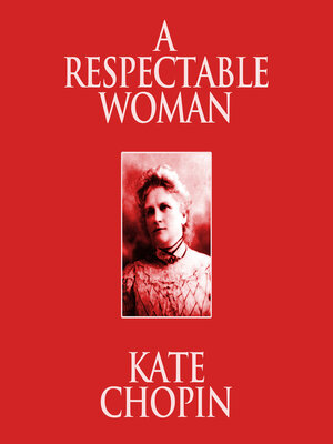cover image of A Respectable Woman